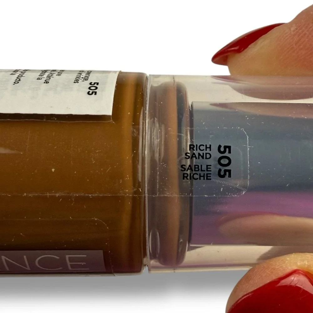 Revlon‎ Illuminance Skin Caring Foundation 2 Pack 505 Rich Sand 1 fl oz. NEW